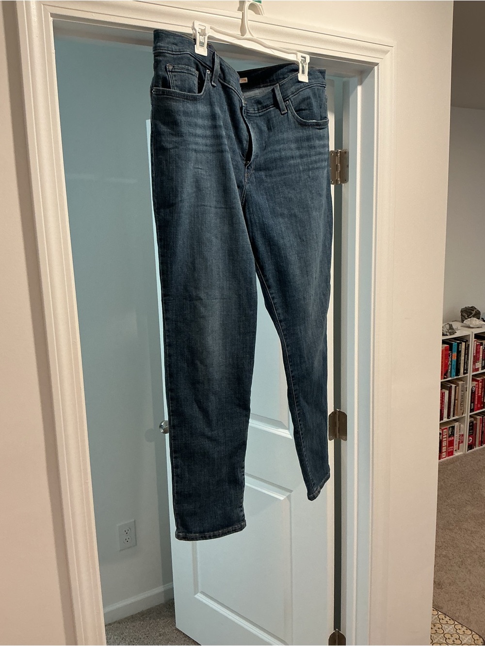 NWOT Levi's Women's Skinny Jeans in Dark Blue Wash
